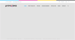 Desktop Screenshot of print4less.com